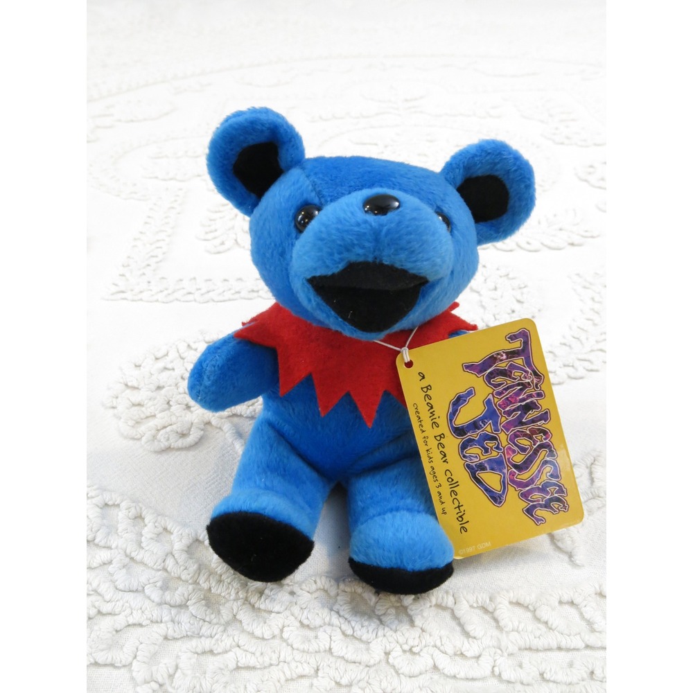 Grateful Dead Tennessee Jed Dancing Bear Plush Blue Liquid Blue Steven Smith